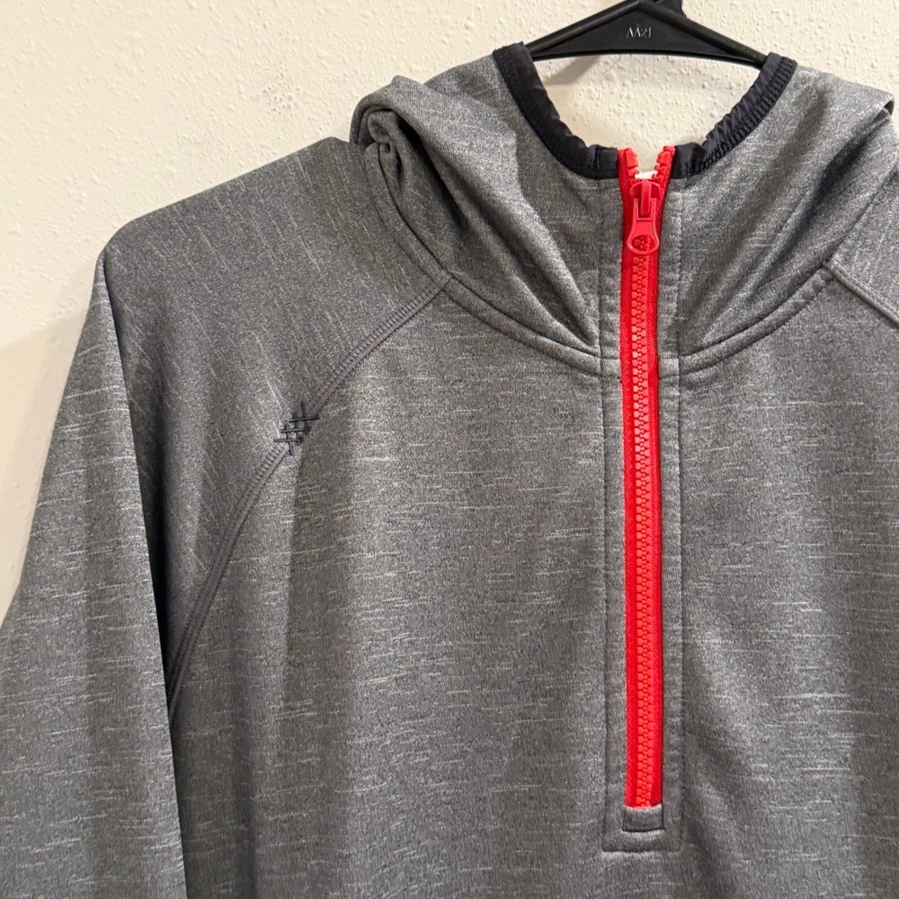 Rhone Men’s Large Heathered 1/4 Zip Pullover Hoodie Performance Casual Athletic - Picture 6 of 8